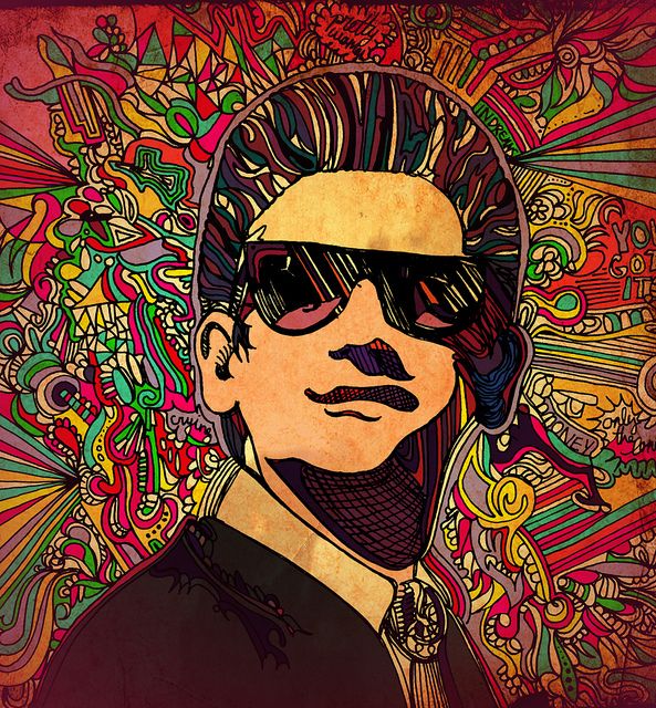 Roy Orbison psychedelic