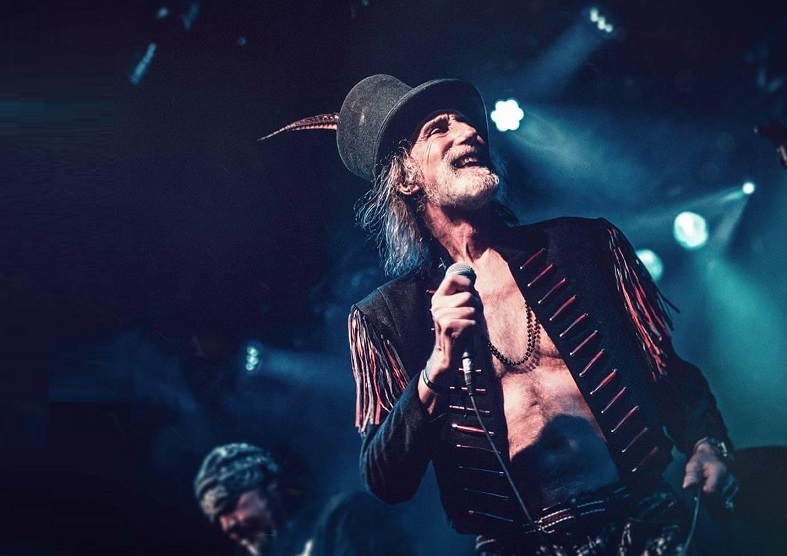 Arthur Brown performing live in 2021