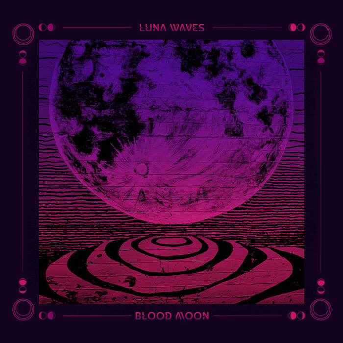 Luna Waves - Blood Moon album cover