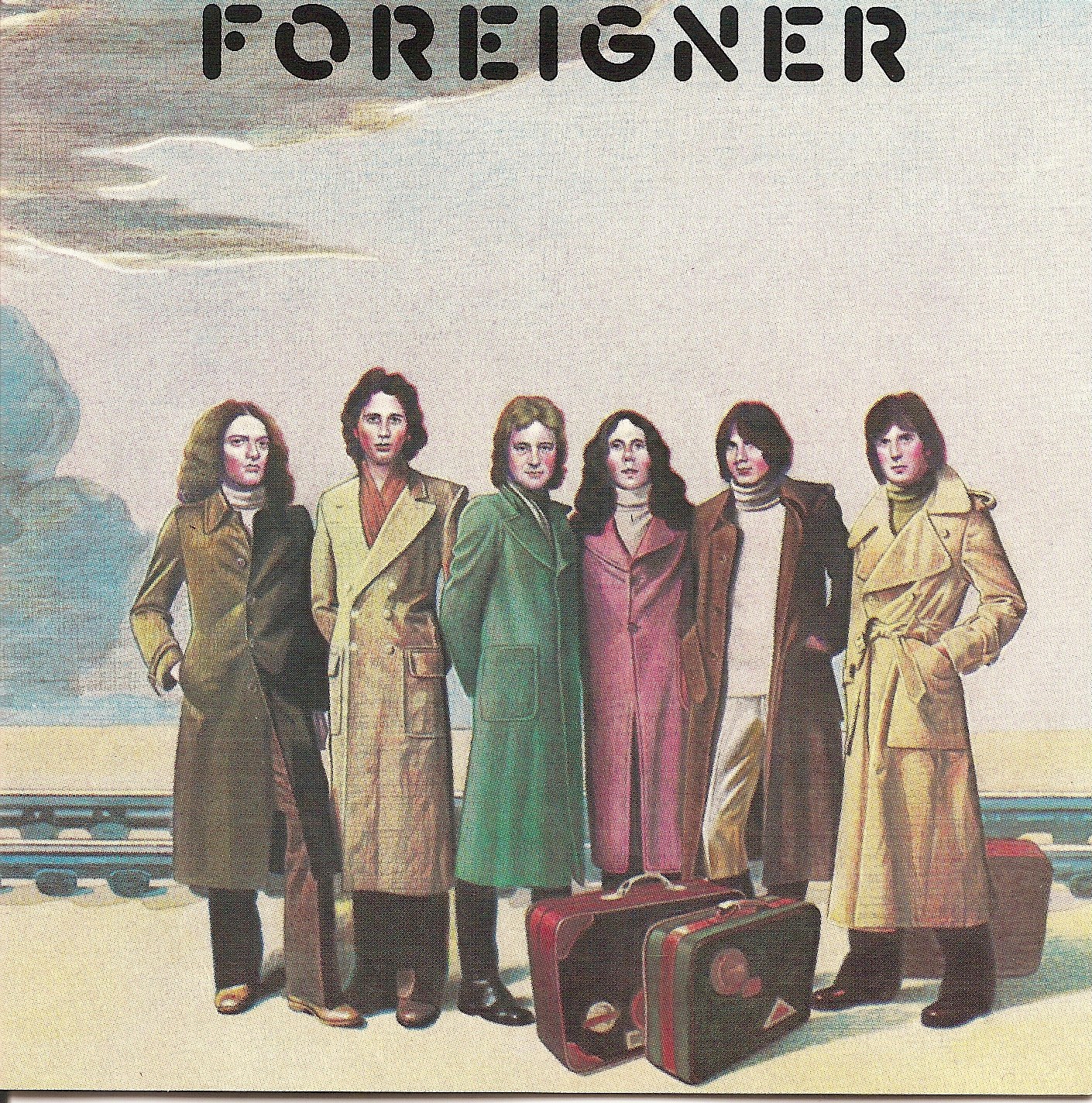 Foreigner first album cover