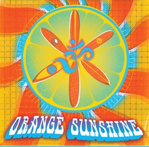 Orange Sunshine LSD blotter sheet