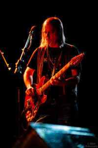Anton Newcombe of Brian Jonestown Massacre onstage