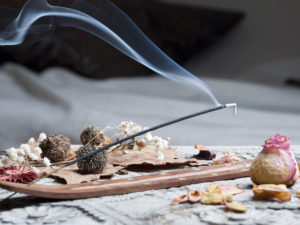 Incense burning