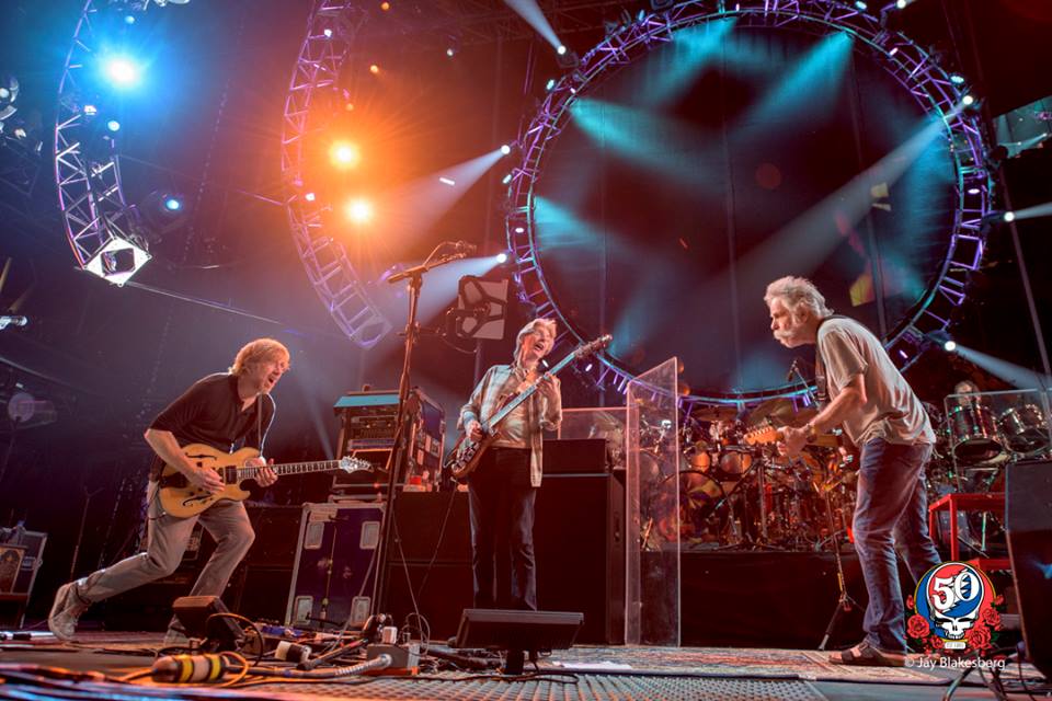 Trey, Phil, and Bob at Soldier Field--2015