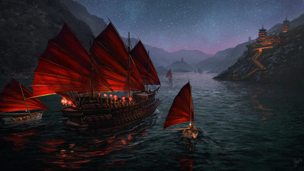 The Fleet of Zheng Shi by Brenda van Vugt